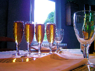 La tables d'hôtes...